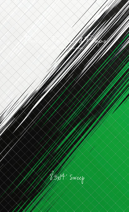 Varsity Emerald & Black