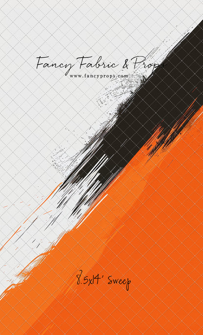 Varsity Orange & Black