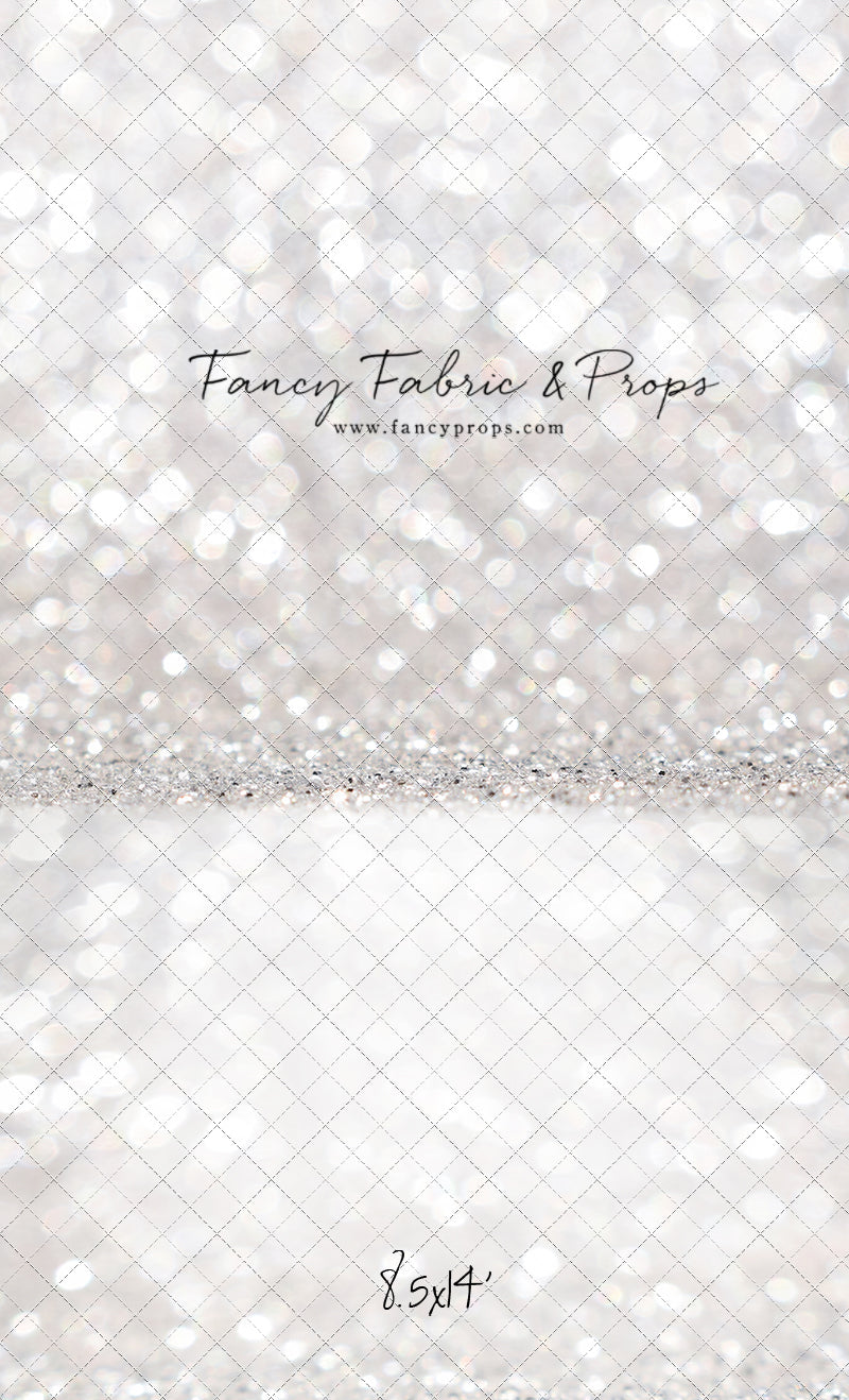 White Shimmering Stage - Sweep Sizes Only