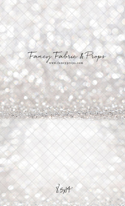 White Shimmering Stage - Sweep Sizes Only