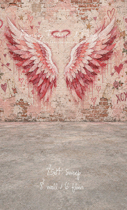 Angel Wing Mural - With Sweep Option