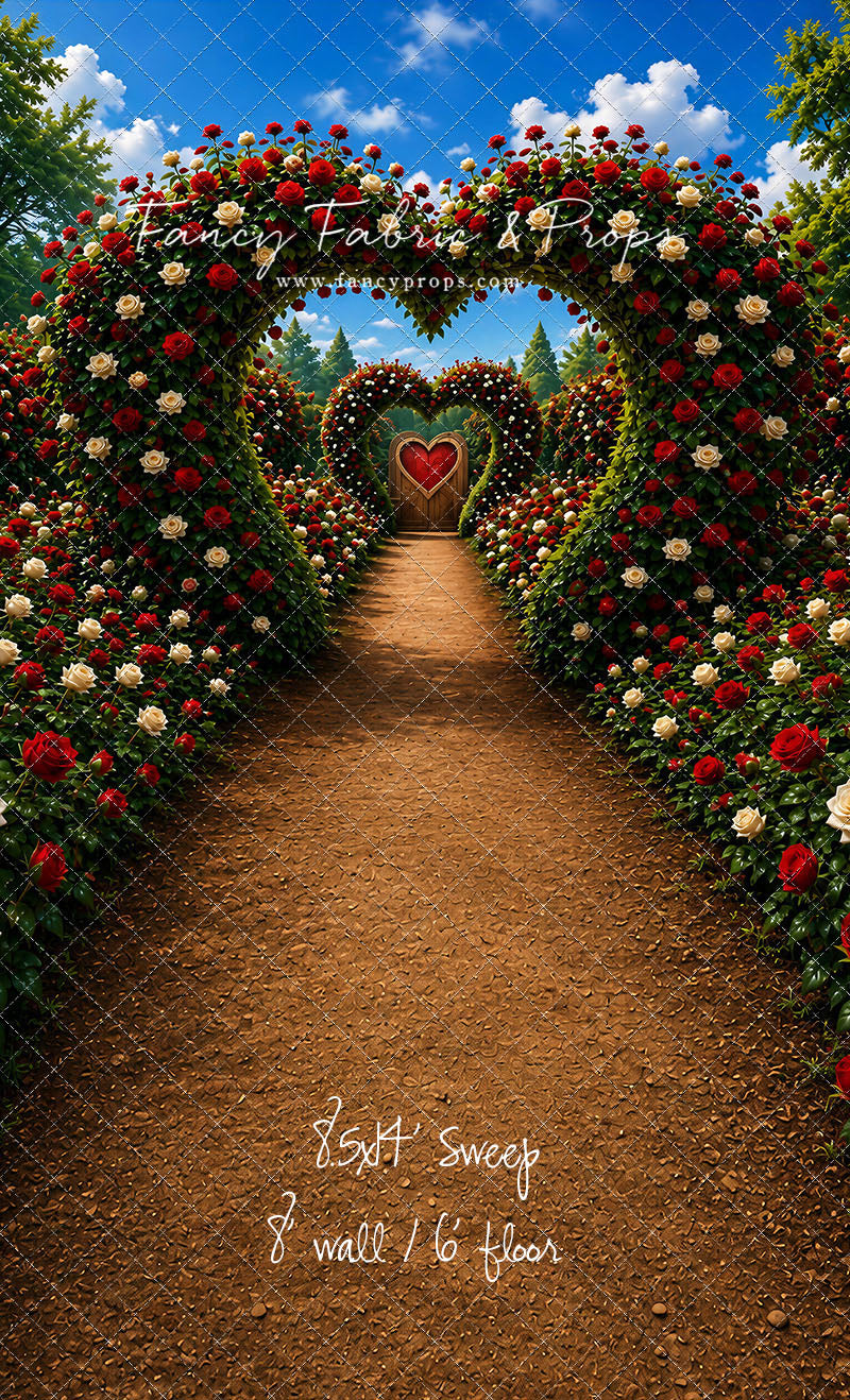 Heart Shaped Garden - With Sweep Option