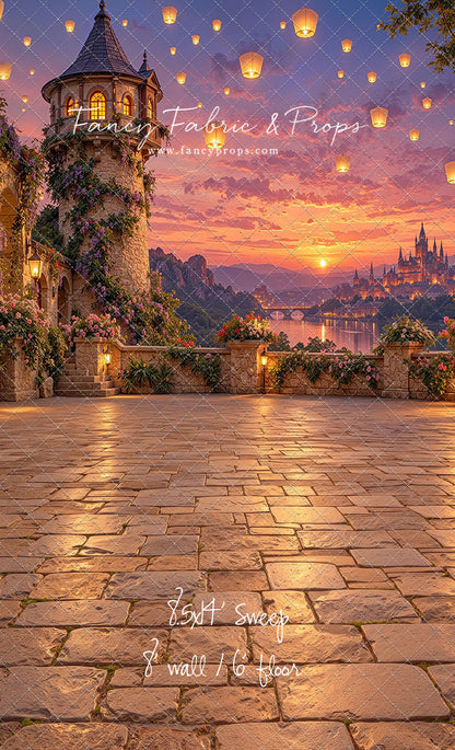 Lantern Festival Terrace - With Sweep Option