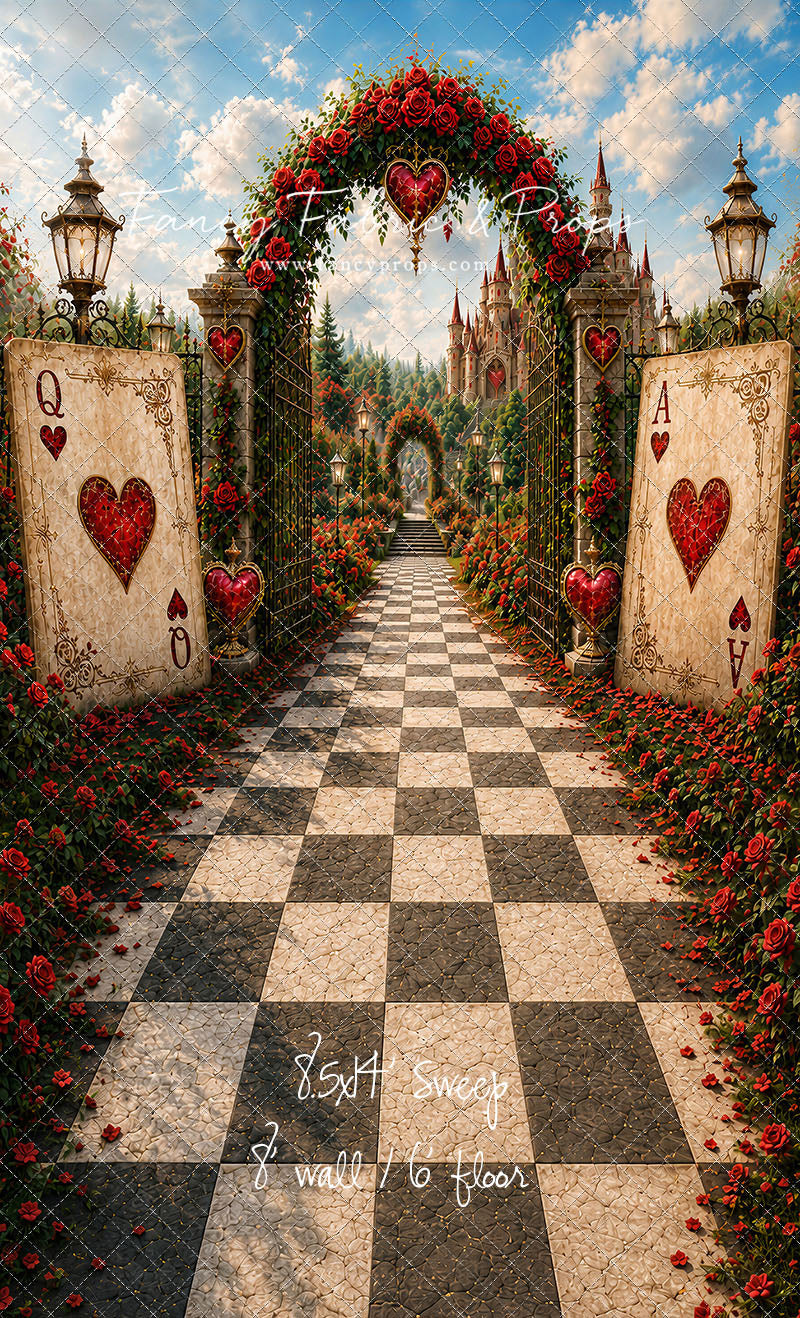 Queen of Hearts Castle Entry - With Sweep Option
