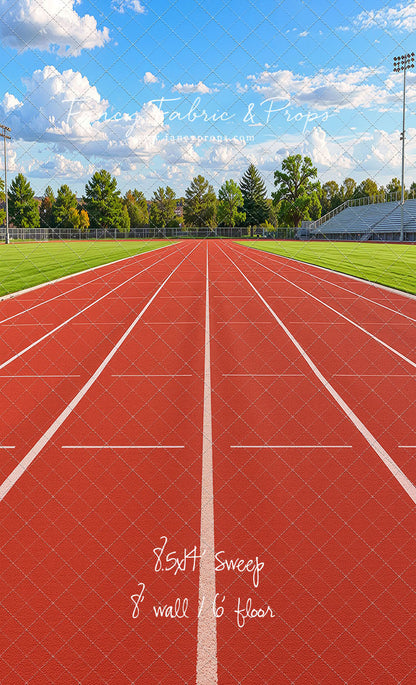 Track & Field Starting Line - With Sweep Option