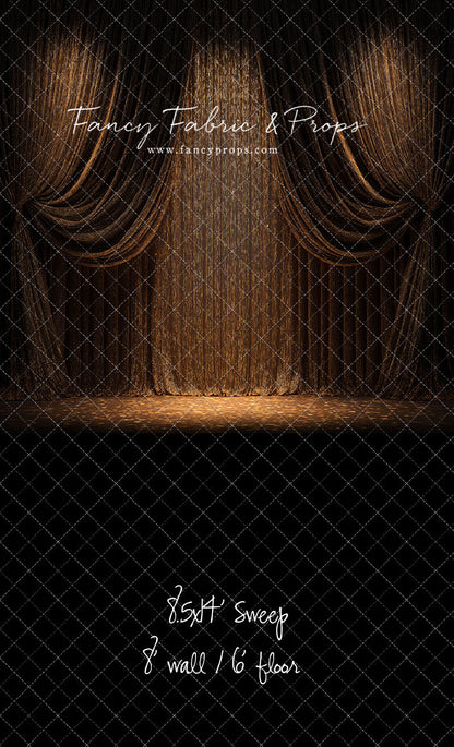 Amber Shimmer Stage - With Sweep Option