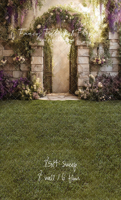 Amethyst Garden Gate - With Sweep Option