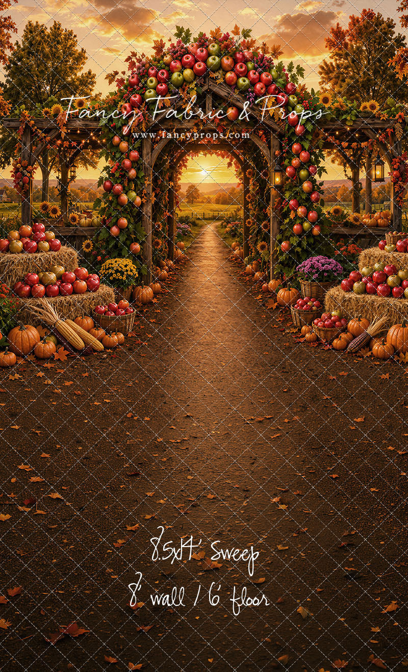 Apple Arbor Blossoms - with Sweep Option