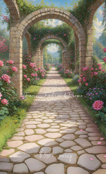 Arcadian Rose Gate - With Sweep Option