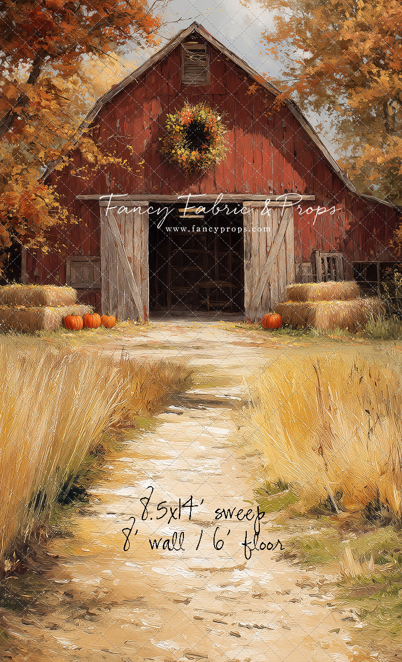 Autumn At Red Oak Farm - with Sweep Option