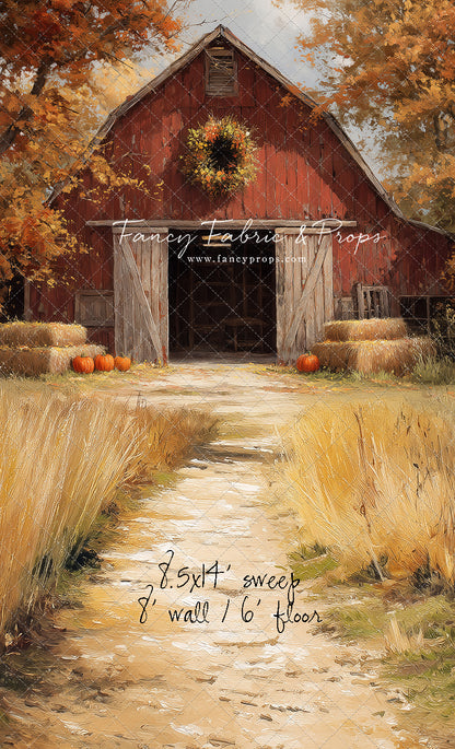 Autumn At Red Oak Farm - with Sweep Option