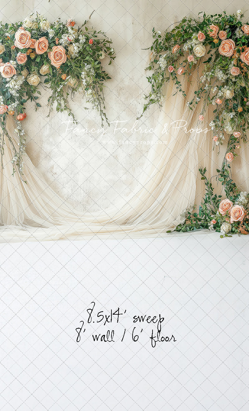 Blossom Veil - With Sweep Option