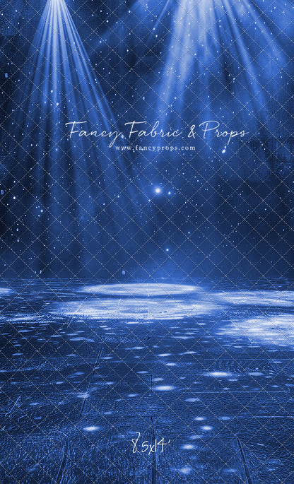 Blue Stage Lights - Sweep Sizes Only