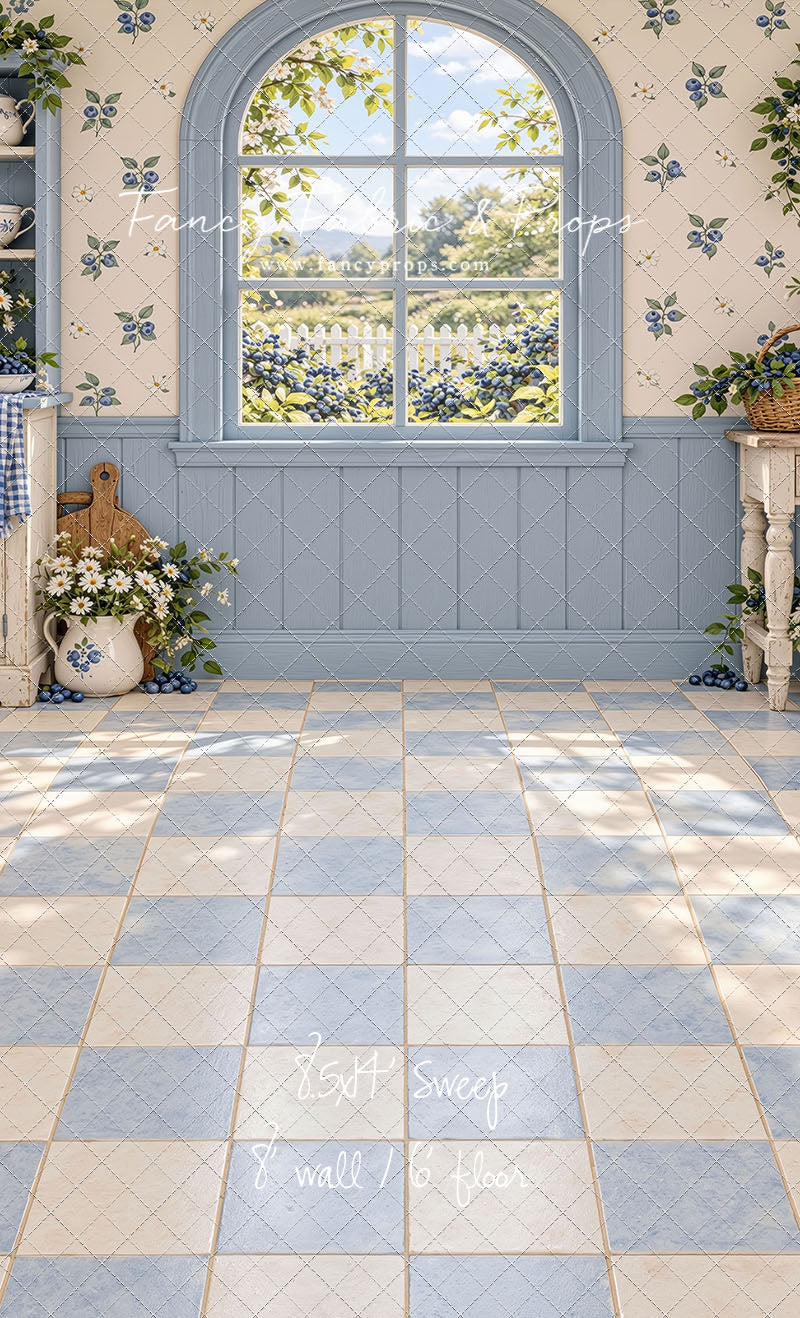 Blueberry Kitchen  - With Sweep Option