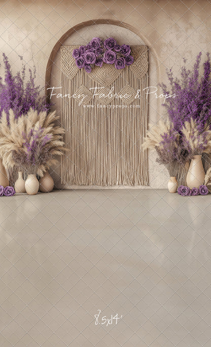 Bohemian Lavender Rose - With Sweep Option