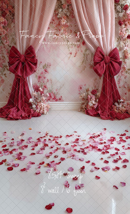 Bowtied Valentine - With Sweep Option