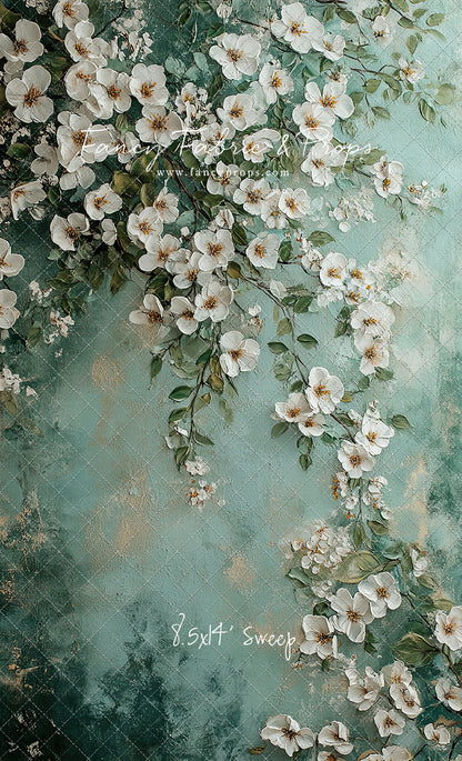 Cascading Gardenias