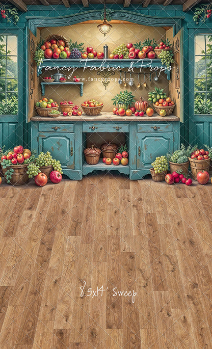 Cerulean Credenza - With Sweep Option