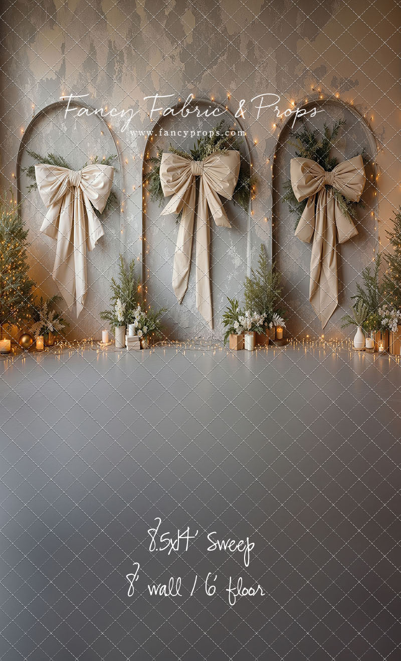 Champagne Holiday Arches - With Sweep Option