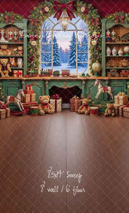 Christmas Toy Cabinet - with Sweep Option