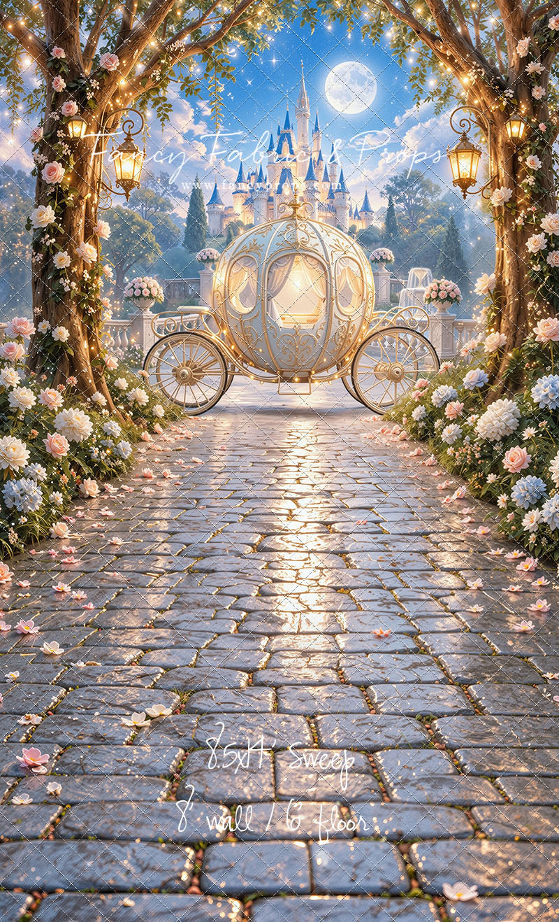 Cinderella's Carriage Castle - With Sweep Option