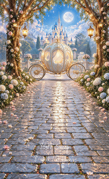 Cinderella's Carriage Castle - With Sweep Option