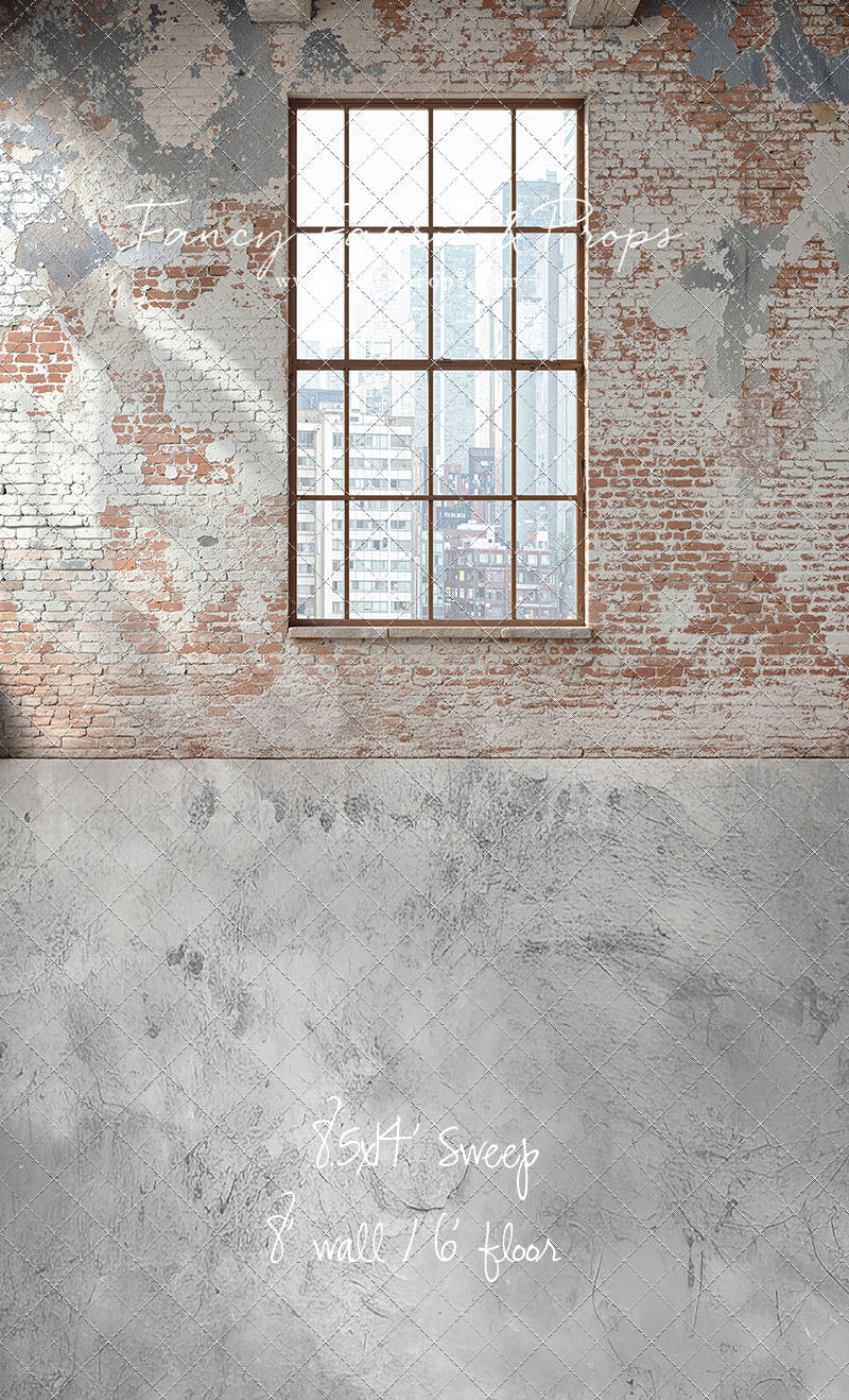 City Brick Canvas - With Sweep Option