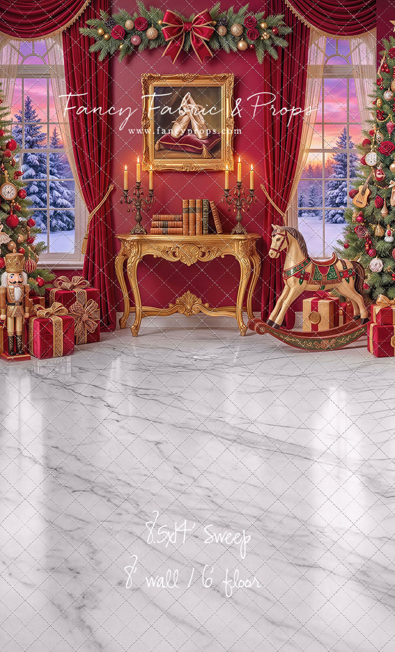 Clara's Crimson Room - with Sweep Option