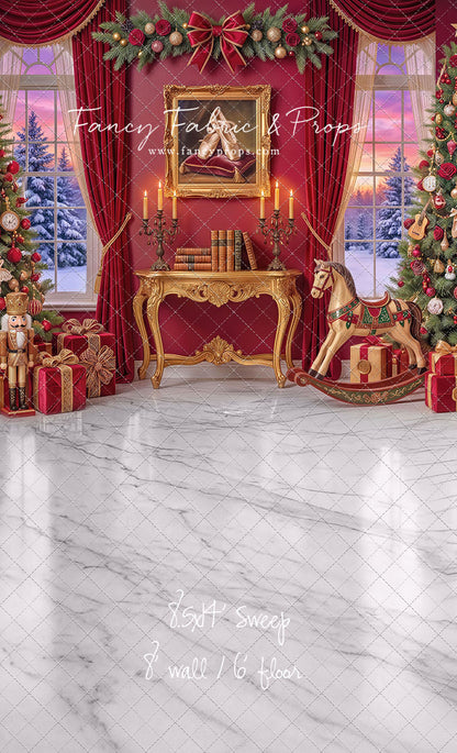 Clara's Crimson Room - with Sweep Option