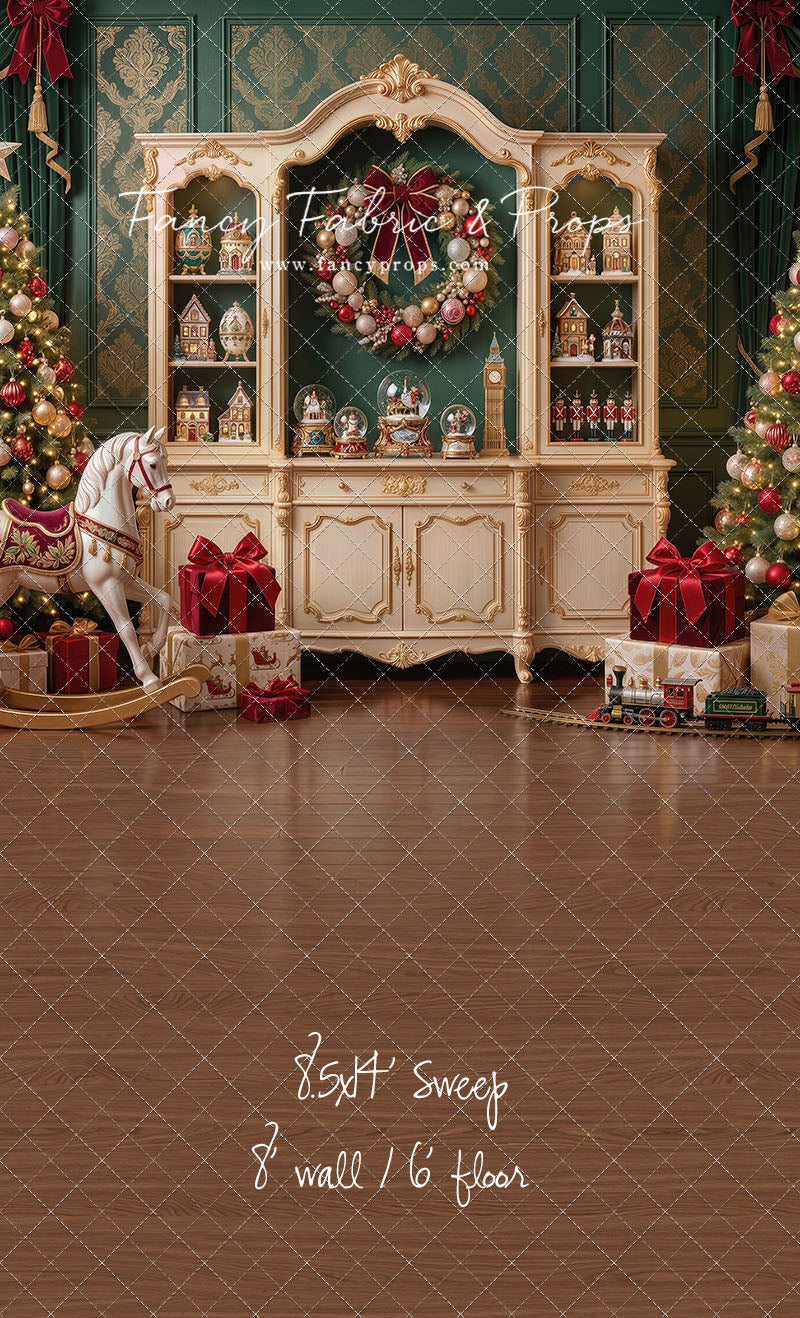 Classic Christmas Cabinet - With Sweep Option