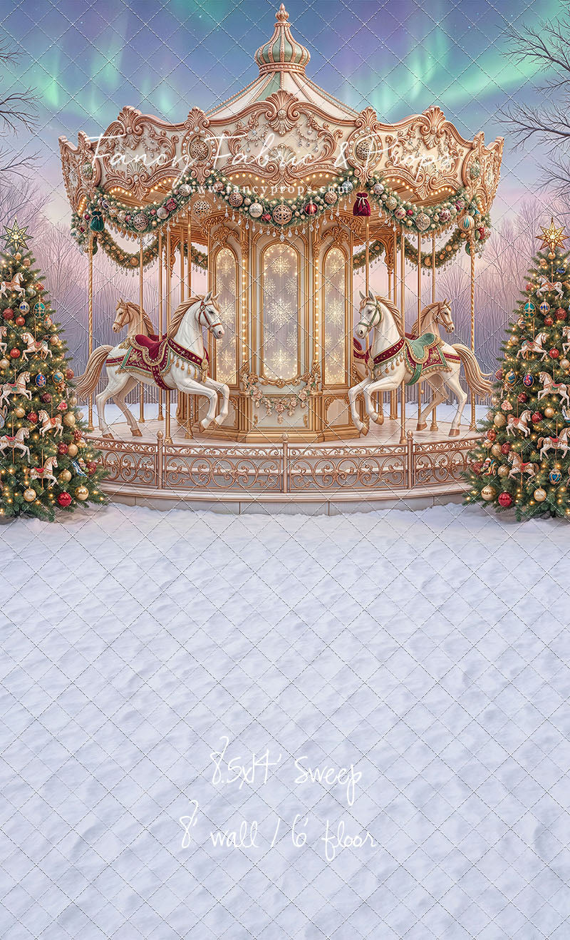 Classic Christmas Carousel - With Sweep Option