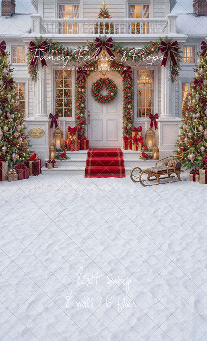 Classic Christmas House - With Sweep Option