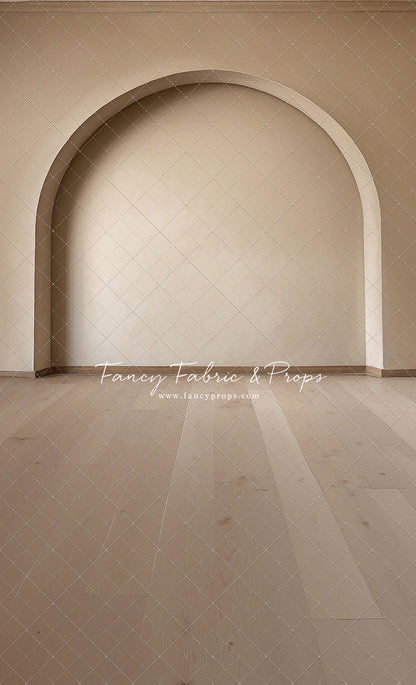 Classic Cream Alcove - Wood Floor - With Sweep Option