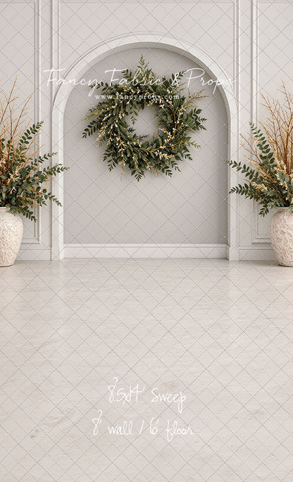 Clean Evergreen Arch - With Sweep Option
