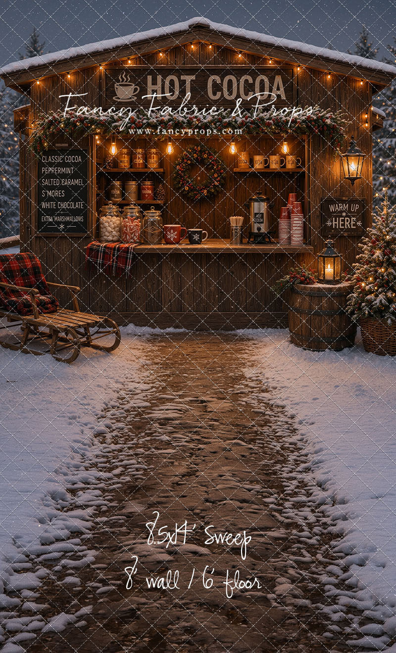 Cocoa Stand Holiday - With Sweep Option