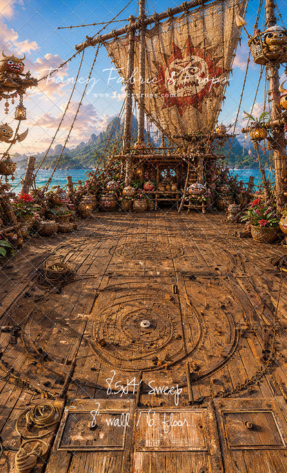 Coconut Pirate Voyage - With Sweep Option