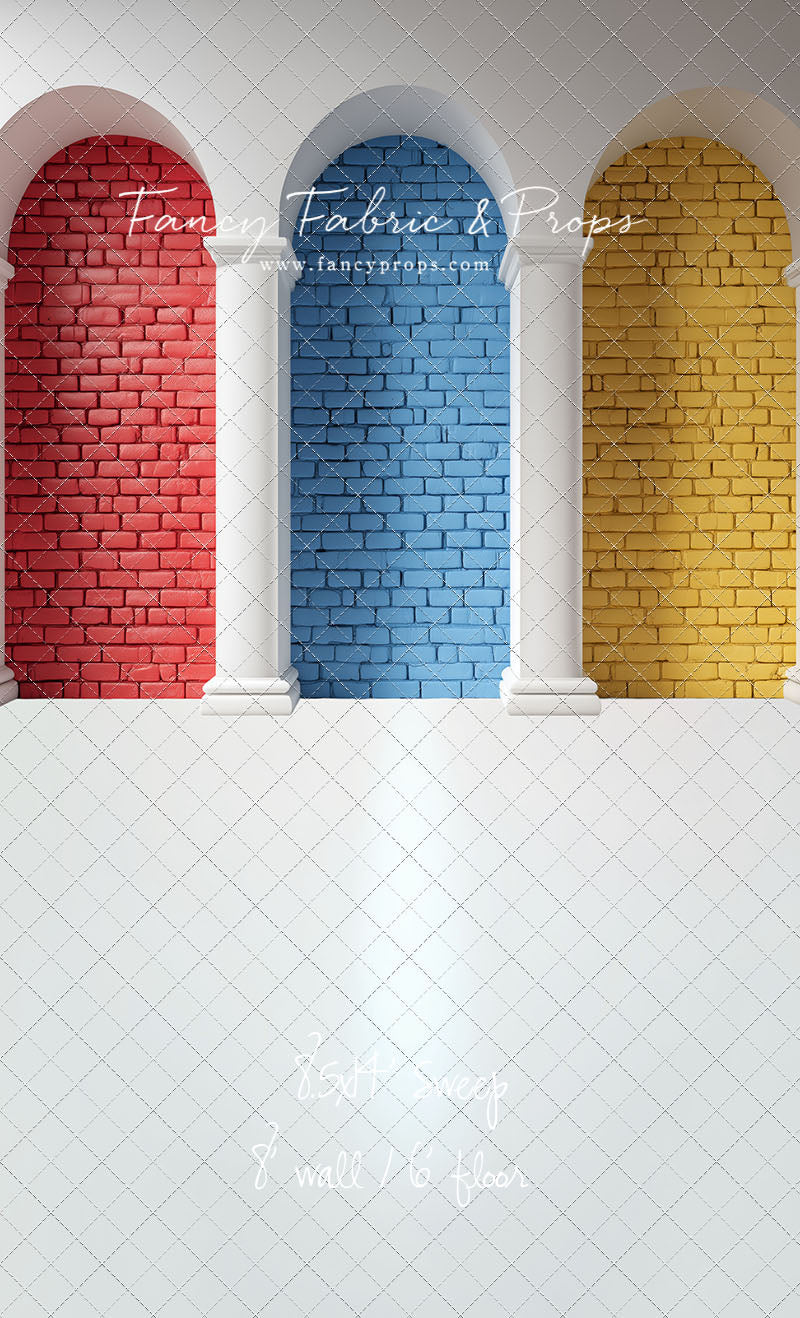 Colorblock Columns - With Sweep Option