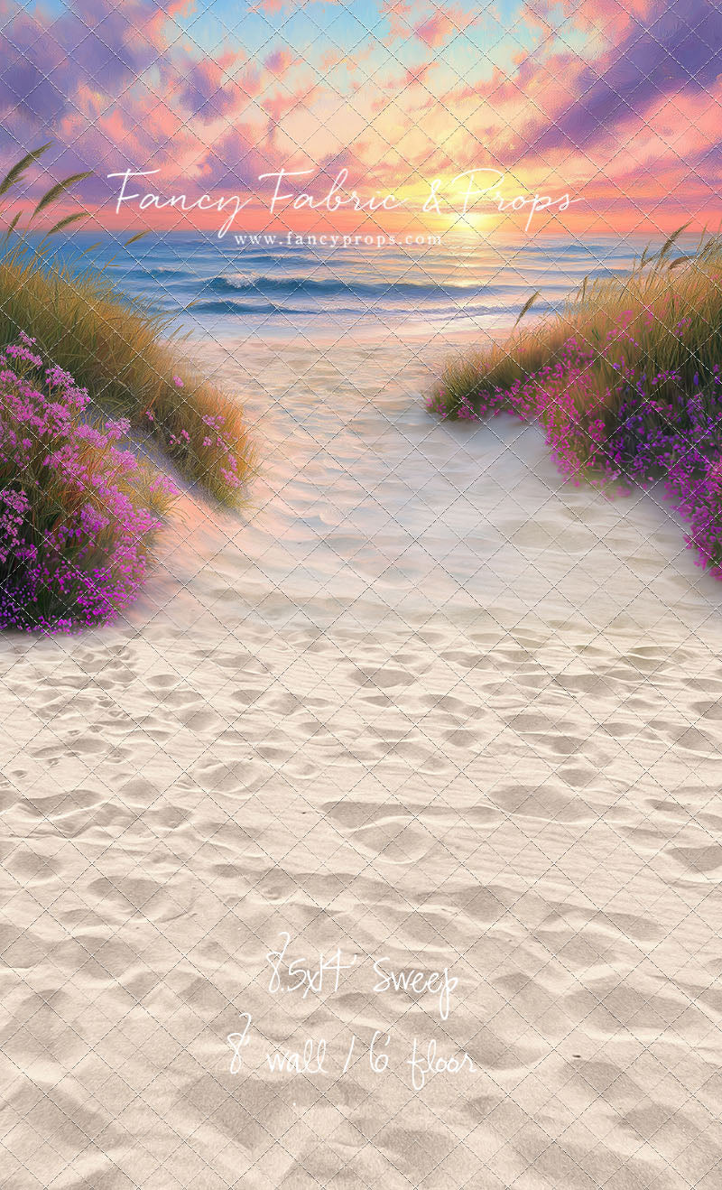 Cotton Candy Coastline - With Sweep Option