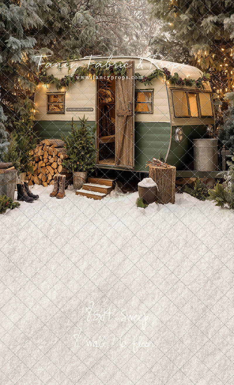 Cozy Camper Christmas - with Sweep Option