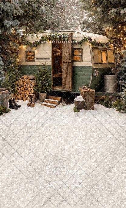 Cozy Camper Christmas - with Sweep Option