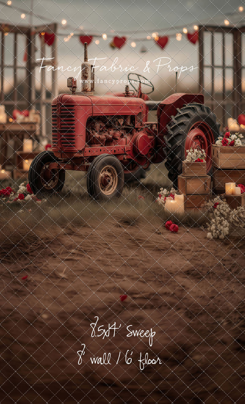 Crimson Courtship Lane - With Sweep Option