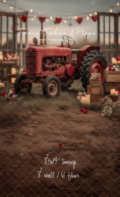 Crimson Courtship Lane - With Sweep Option