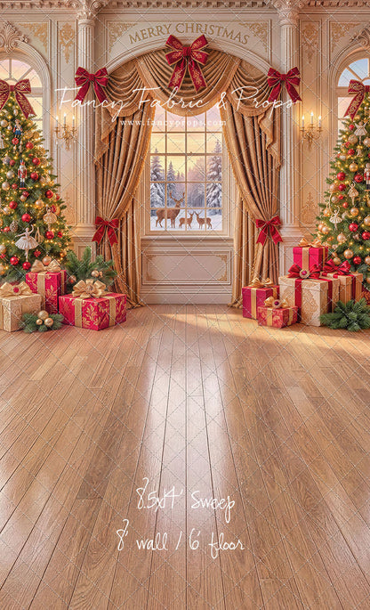 Deer Christmas - with Sweep Option