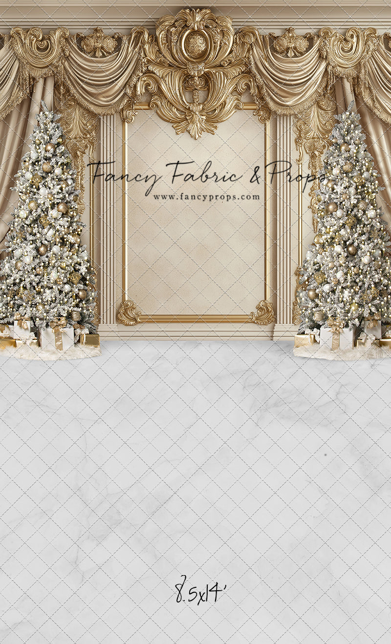 Elegant Golden Noel - with Sweep Option