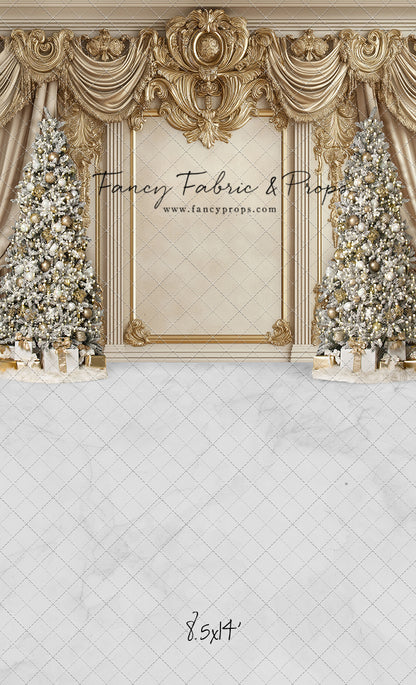 Elegant Golden Noel - with Sweep Option