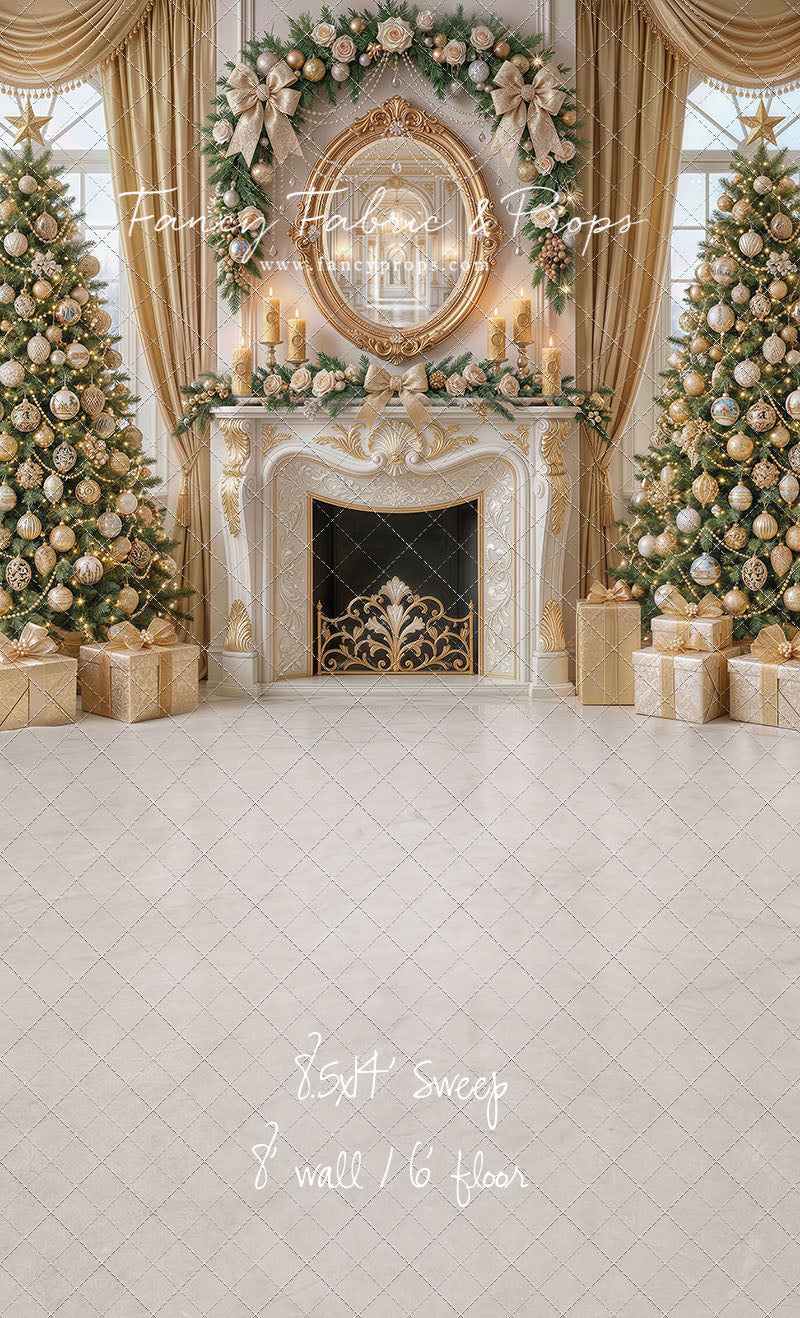 Elegant Ivory Parlor - with Sweep Option