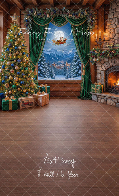 Emerald Mountain Sleigh View - with Sweep Option