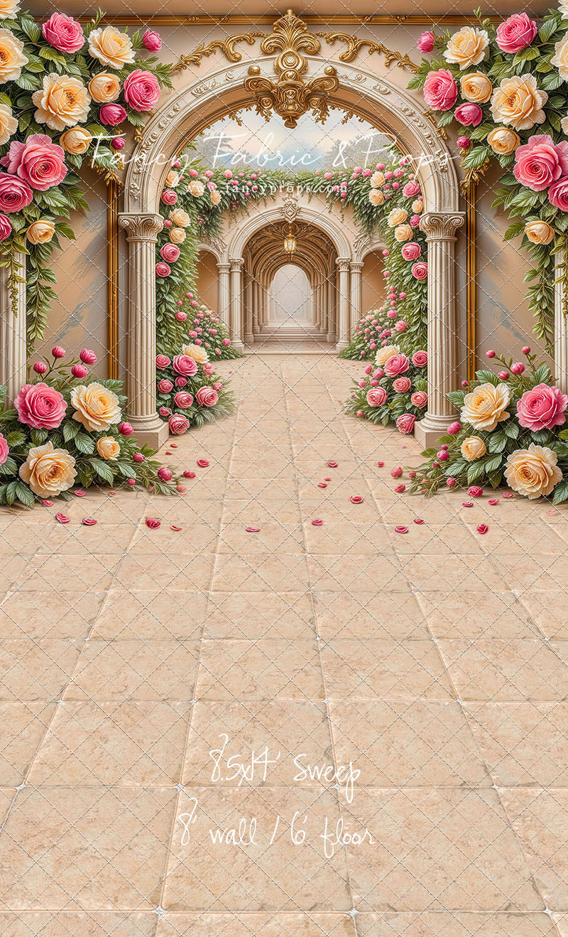 Enchanted Rose Corridor - With Sweep Option