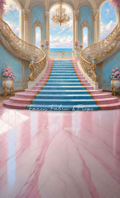 Enchanting Pastel Staircase - With Sweep Option