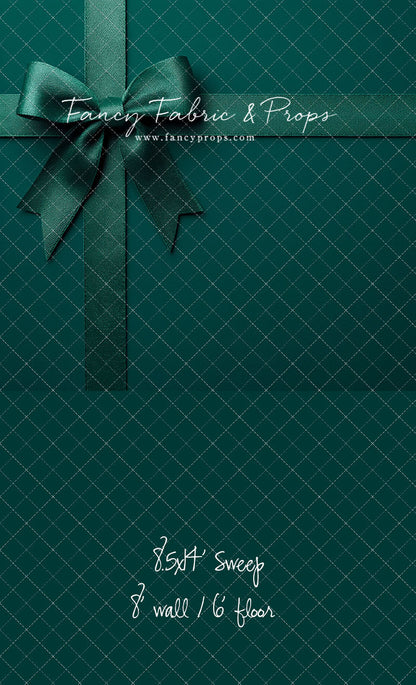 Evergreen Glam Bows- With Sweep Option